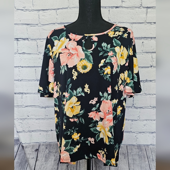 Croft and Barrow Floral Blouse - Picture 1 of 4